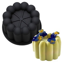 Силиконовая форма для муссовых бенто тортов «Круглая» 12,3 см*12,3 см